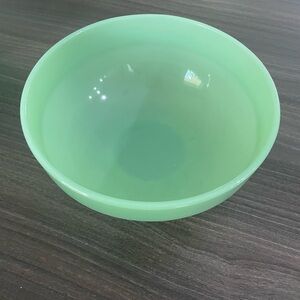 Vintage Colonial Jadeite Glass Bowl 7 1/2 inches